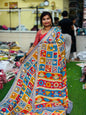 Pen Kalamkari Silk Sarees