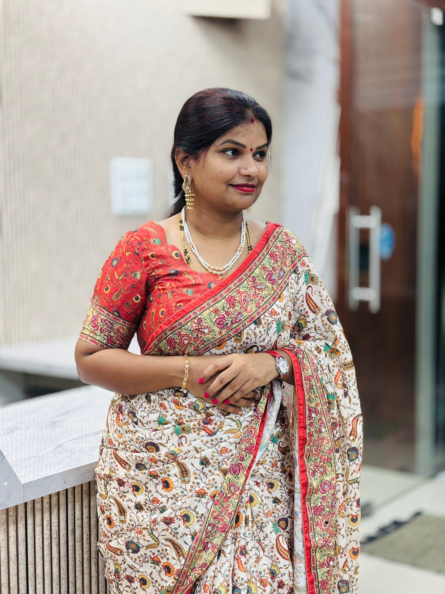 Laya Inspired Azrak sarees