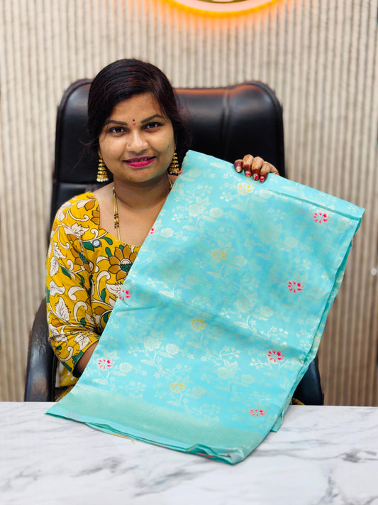 Jamdani Pattu Sarees SG 40