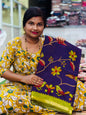 Mangalagiri Kalamkari Maheswari Pattu Saree
