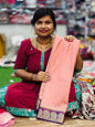 Semi Mysore Crepe Sarees