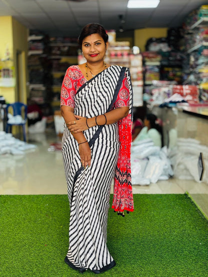 Azrak Printed Chiffon