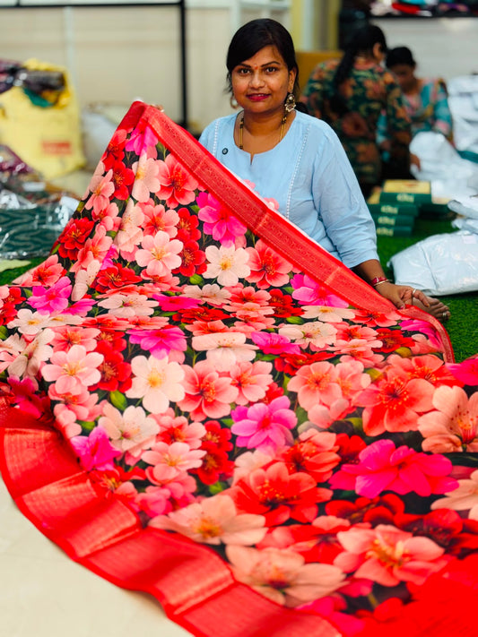Mangalagiri Silk in Dola Sarees