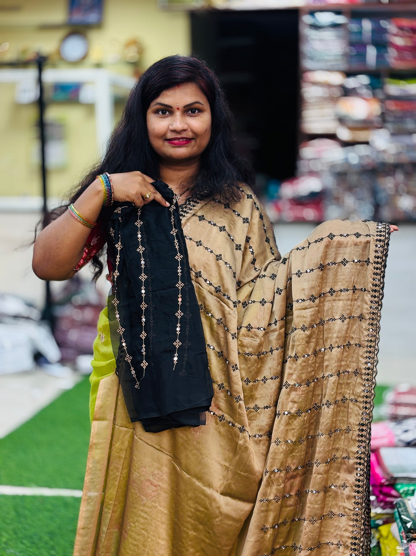 Designer Rangoli Sarees