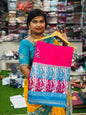 Madhubani Mashmellow Saree