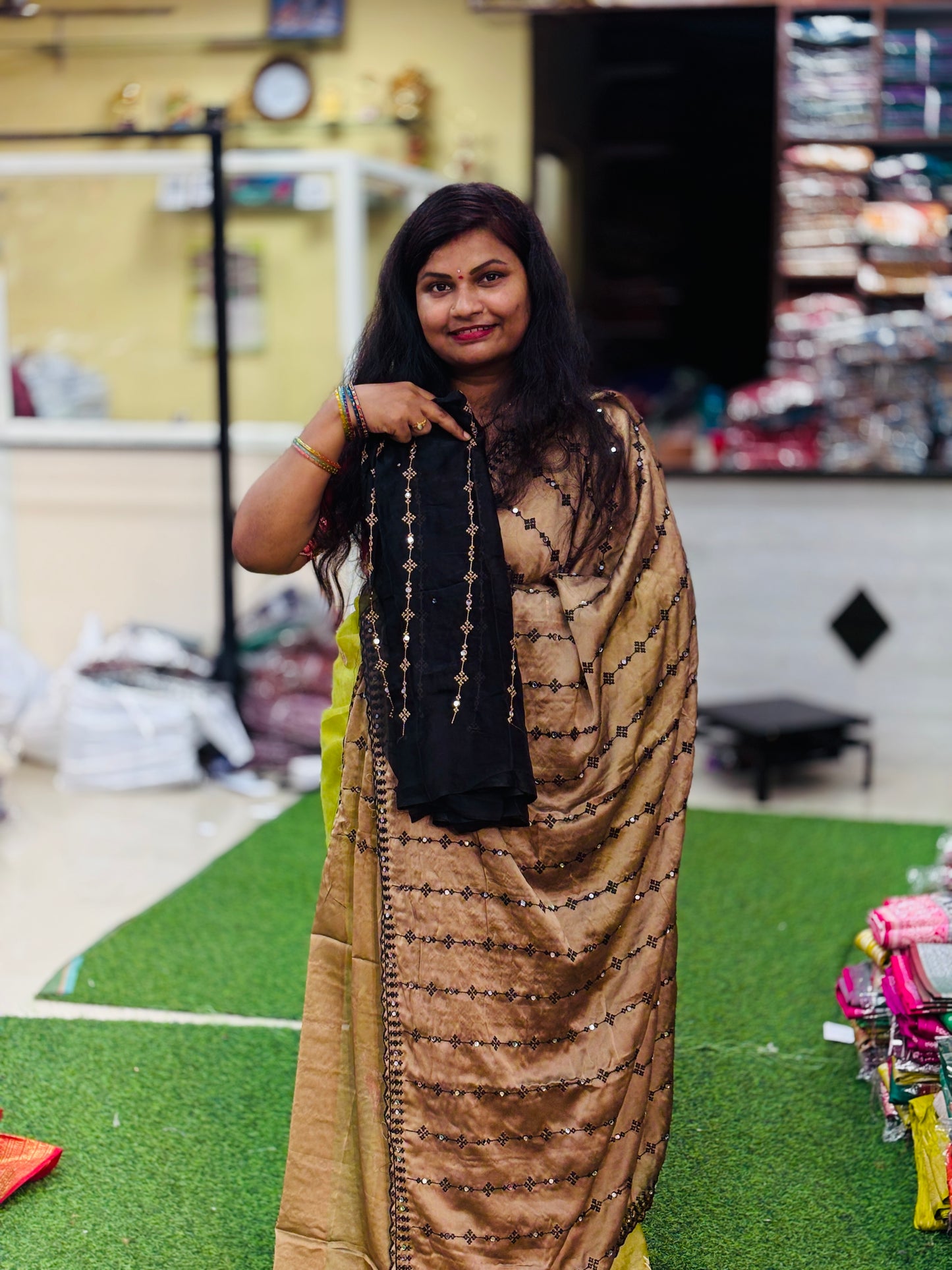 Designer Rangoli Sarees