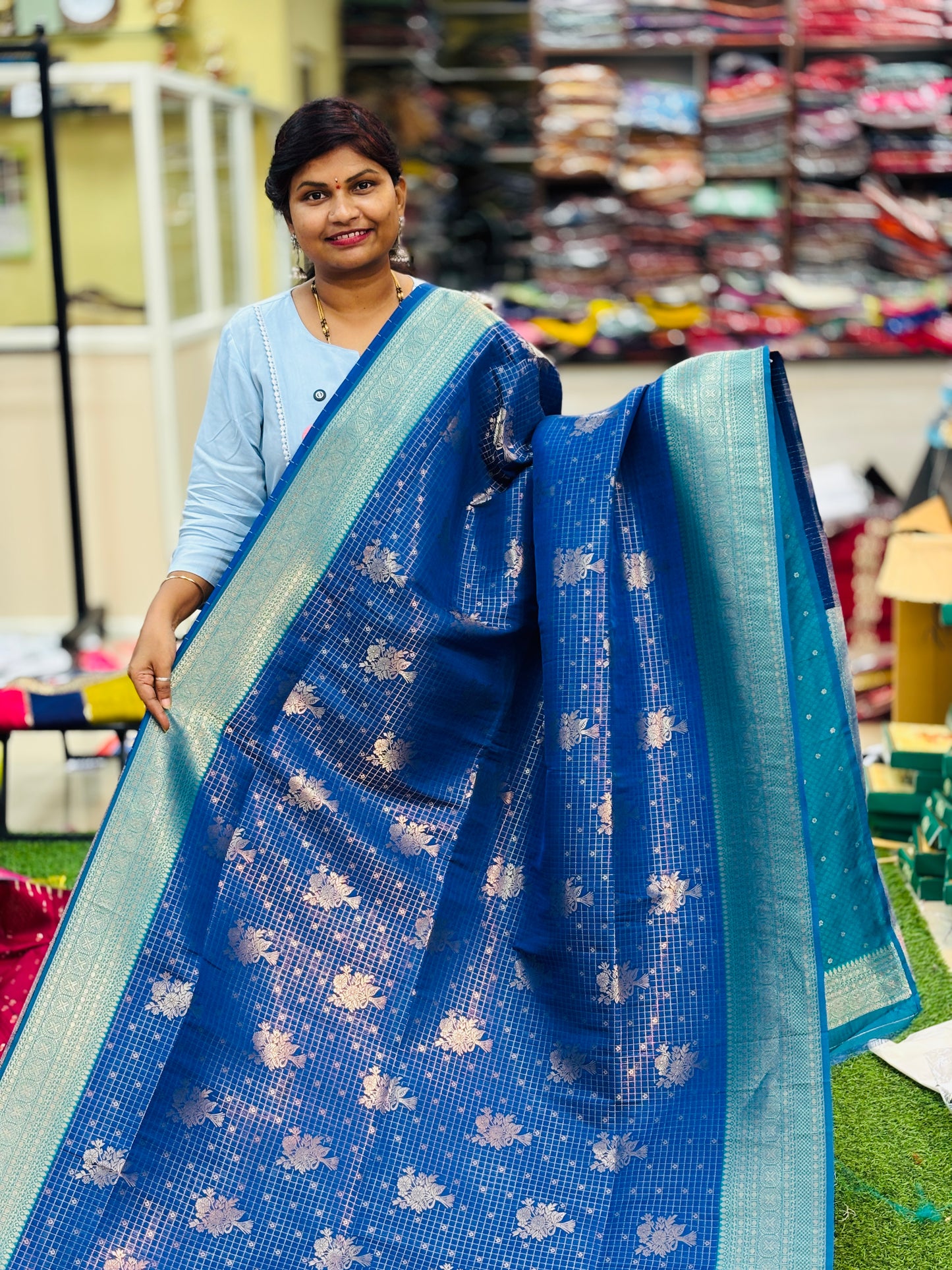 Semi Kanchi Pattu Sarees