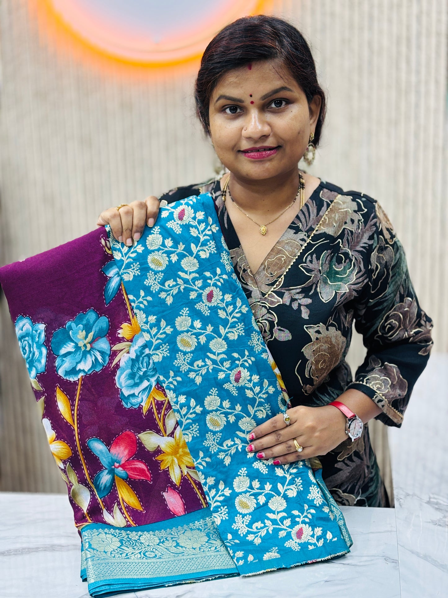 Georgette Designer Saree