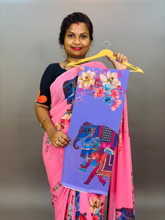 Maharaja themeGeorgette