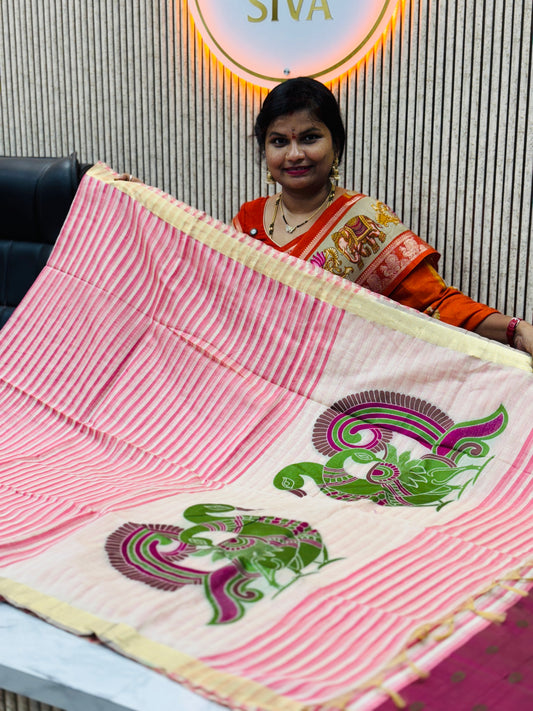 Handloom Lenin jamdani