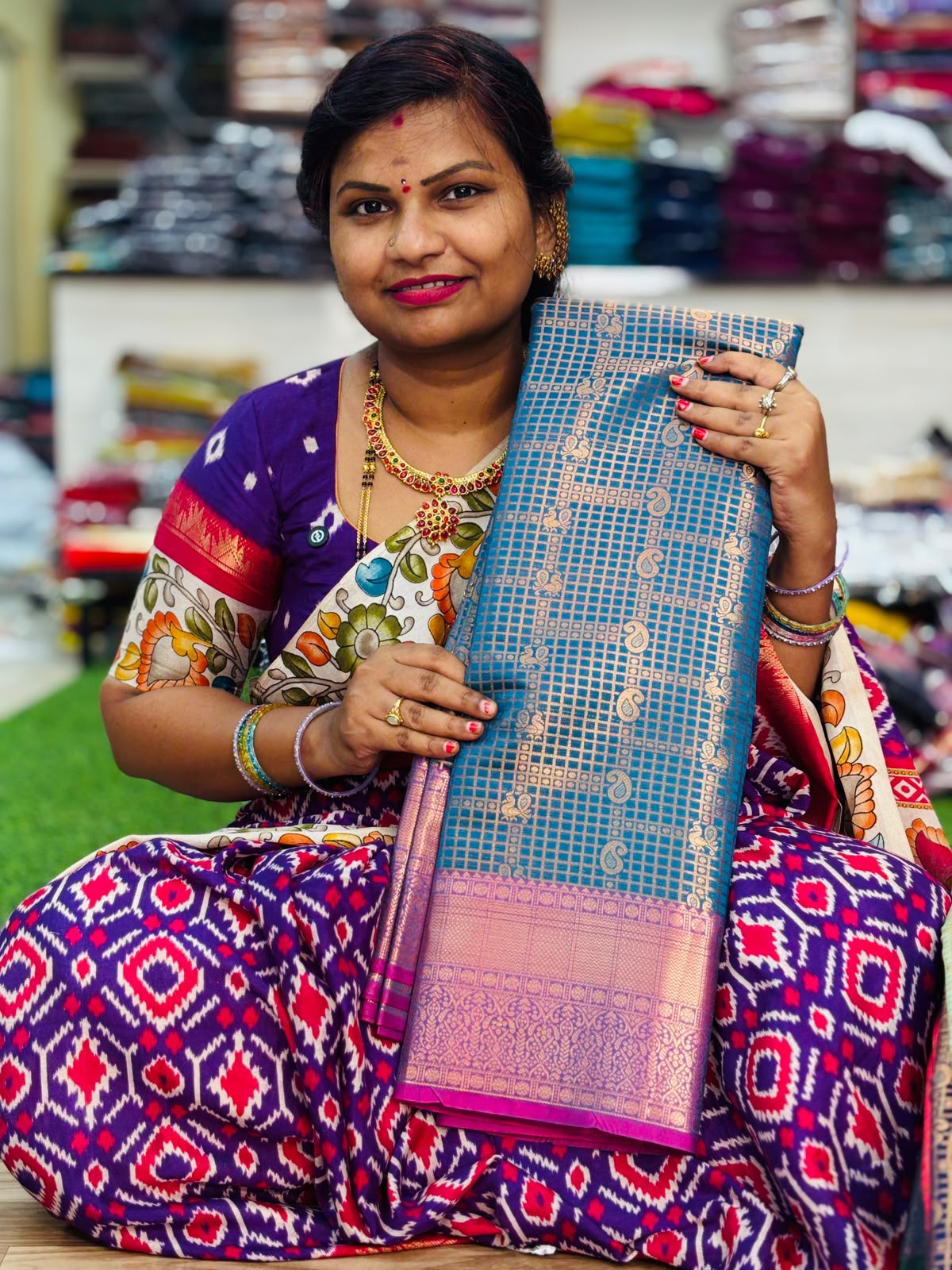 Semi Kanchi Pattu Sarees