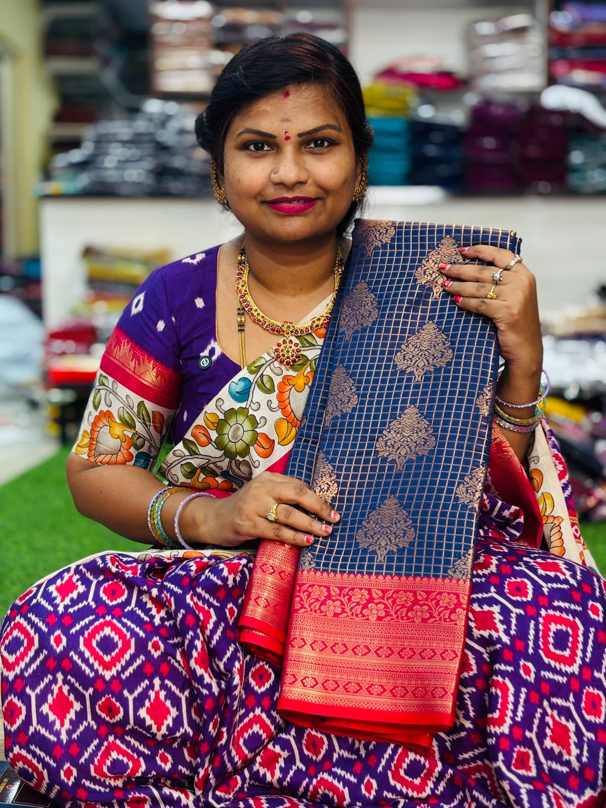 Semi Kanchi Pattu Sarees