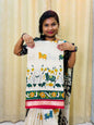Pen kalamkari crepe silk