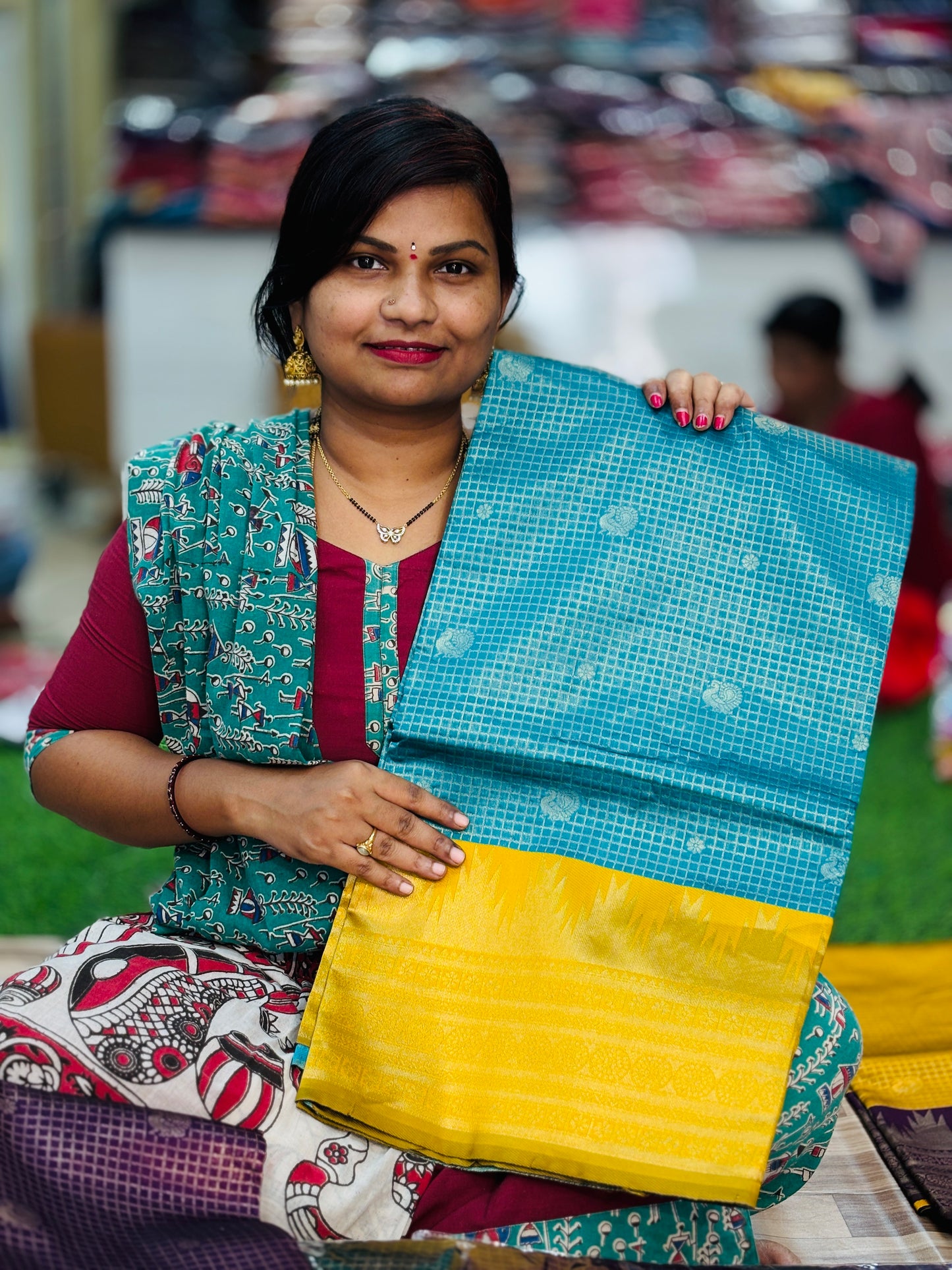 Semi Kanchi Pattu Sarees