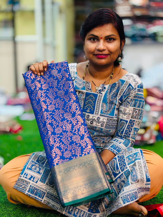 Semi Kanchi pattu sarees