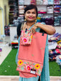 Star Georgette Rangoli Sarees