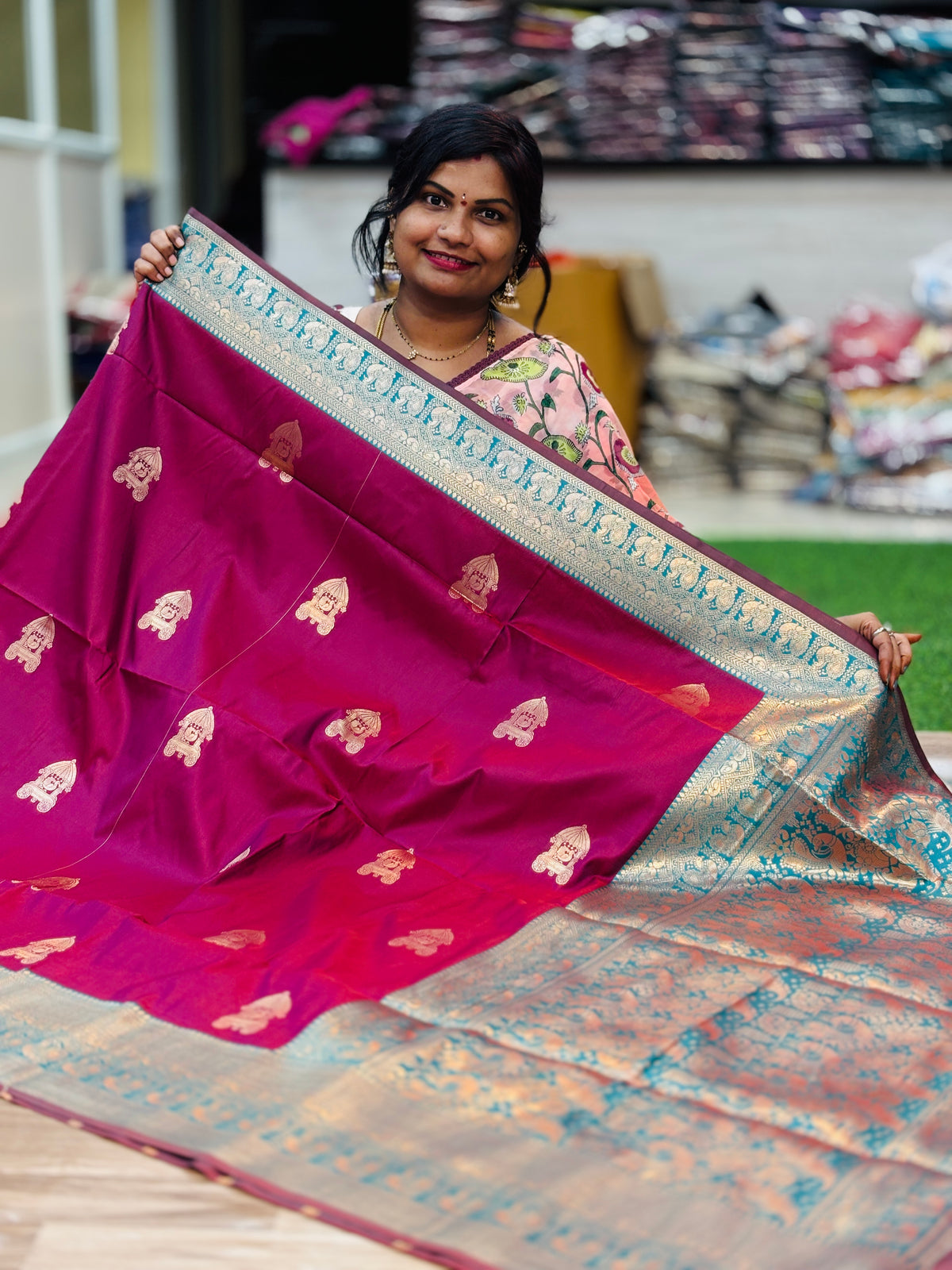 Semi Kanchi Pattu Sarees