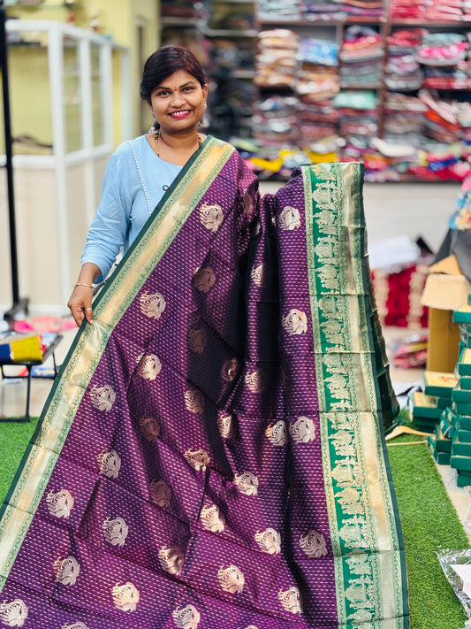 Semi Kanchi Pattu Sarees