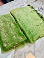 Plain Space Designer Sarees