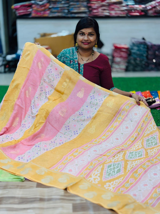 Pochampally Rangkots Sarees