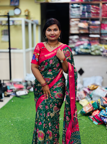 Kalamkari georgette