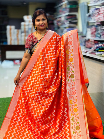 Banarasi Pithani Pattu Saree