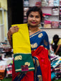 2D Mysore Crepe Sarees
