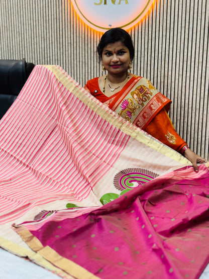 Handloom Lenin jamdani