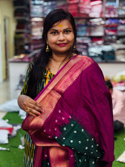 2D Bandini Silk saree
