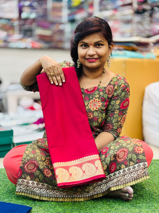Semi Mysore georgette