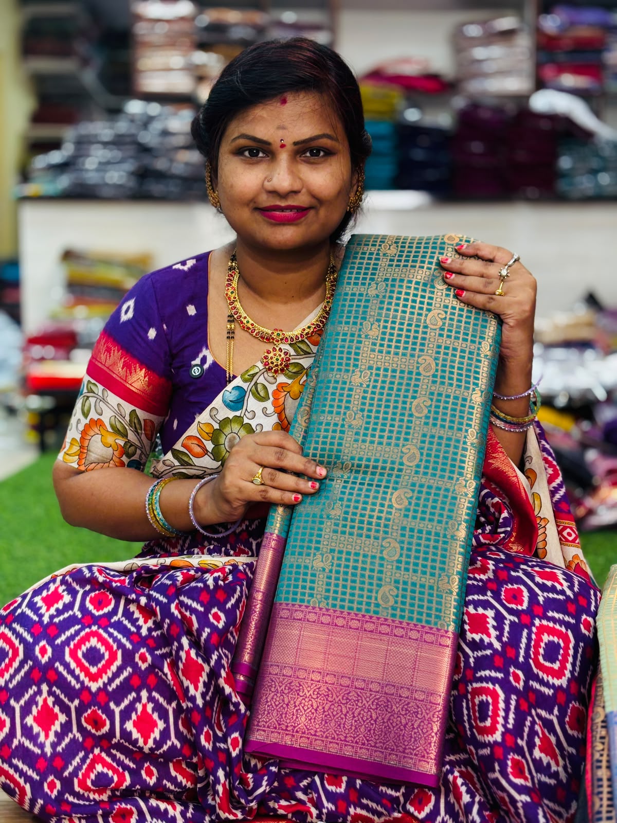 Semi Kanchi Pattu Sarees