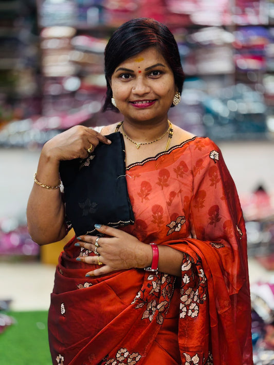 Designer Rangoli Sarees