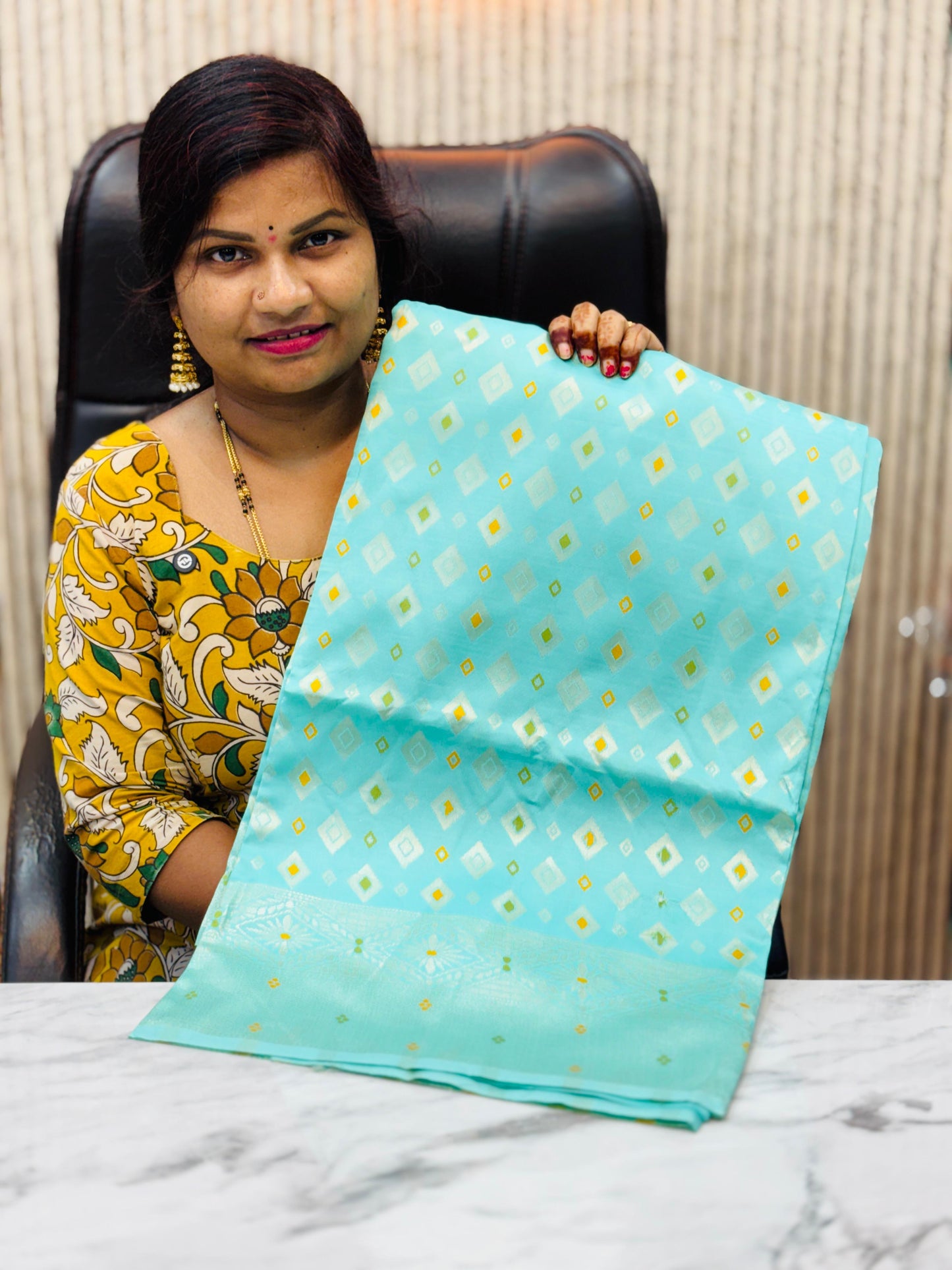 Jamdani Pattu Sarees  SG 30