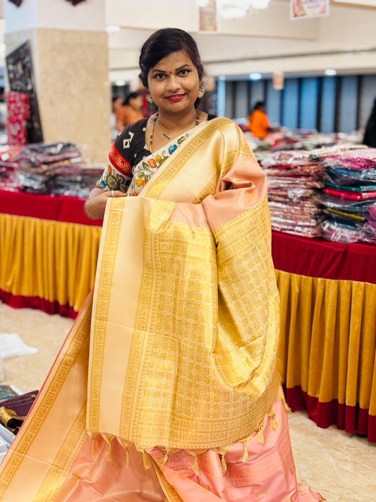 Gadwal tissue Pattu Saree