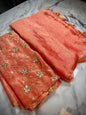 Plain Space Designer Sarees