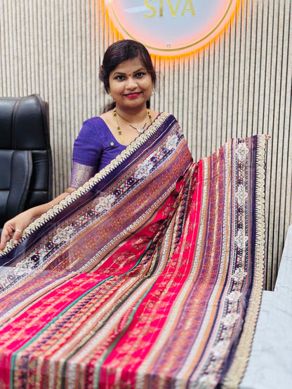 Lace Chinnon Laya Saree