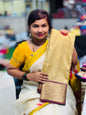Vintage Semi Mysore Crepe