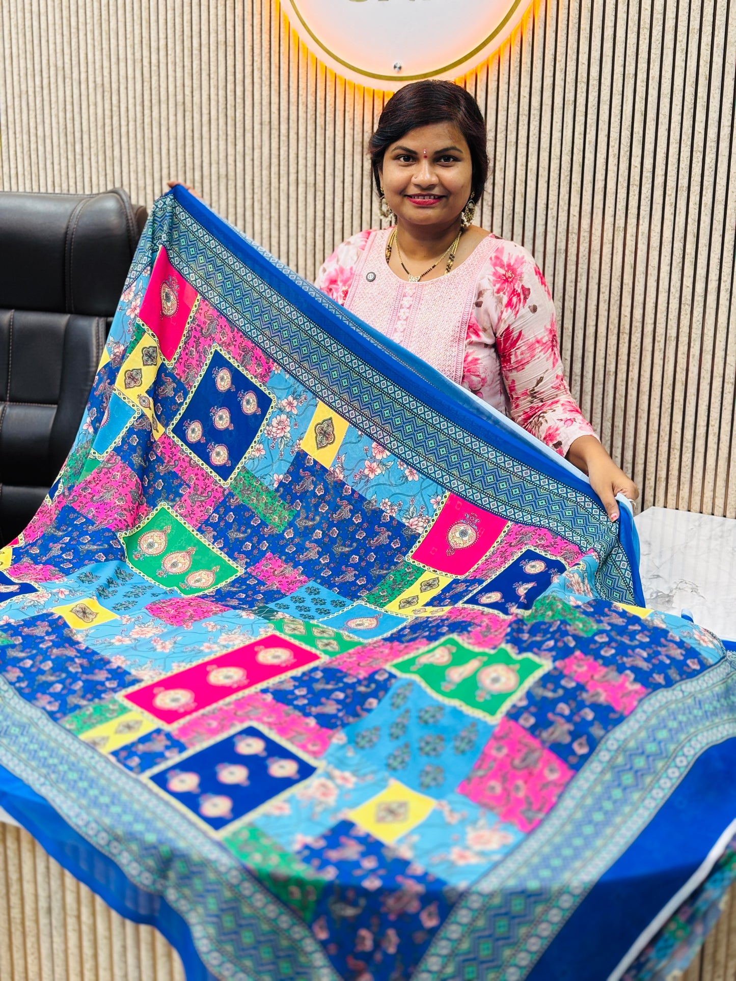 Georgette Laya sarees