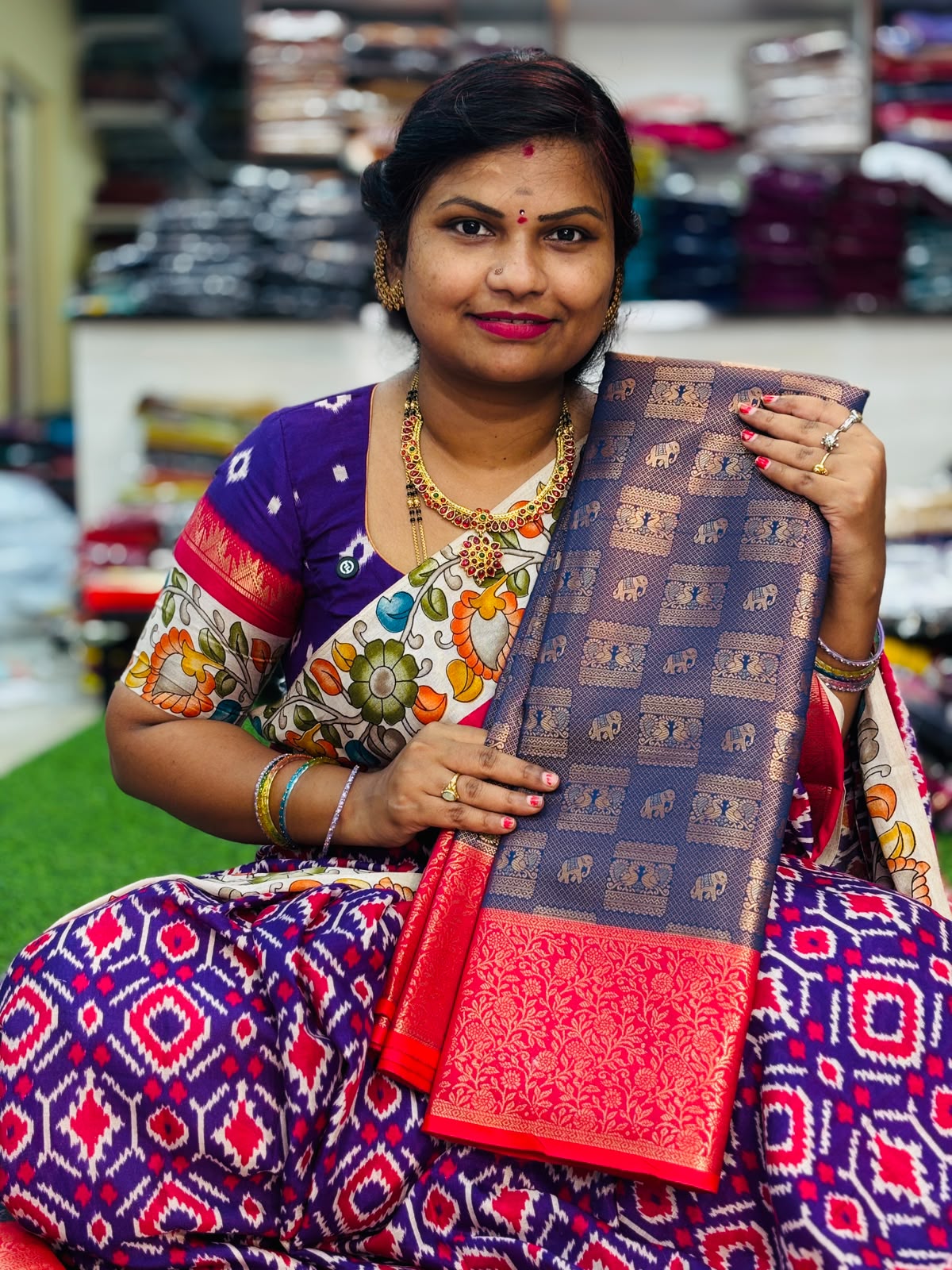 Semi Kanchi Pattu Sarees