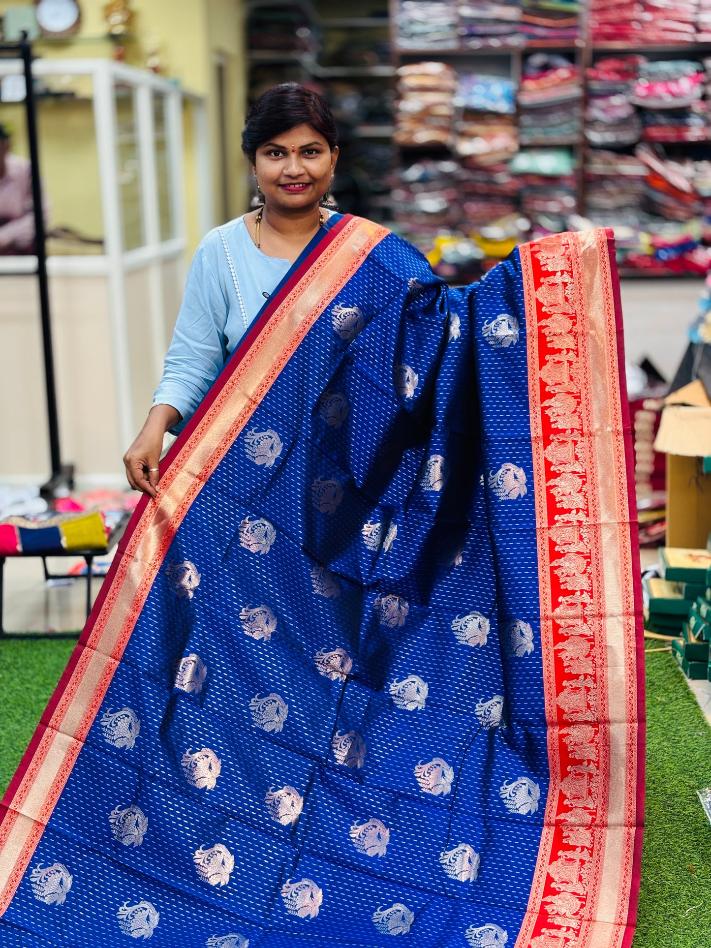 Semi Kanchi Pattu Sarees