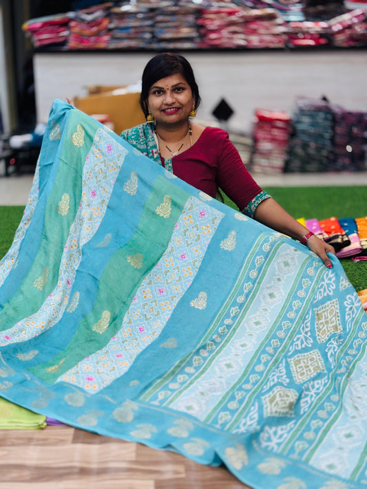 Pochampally Rangkots Sarees