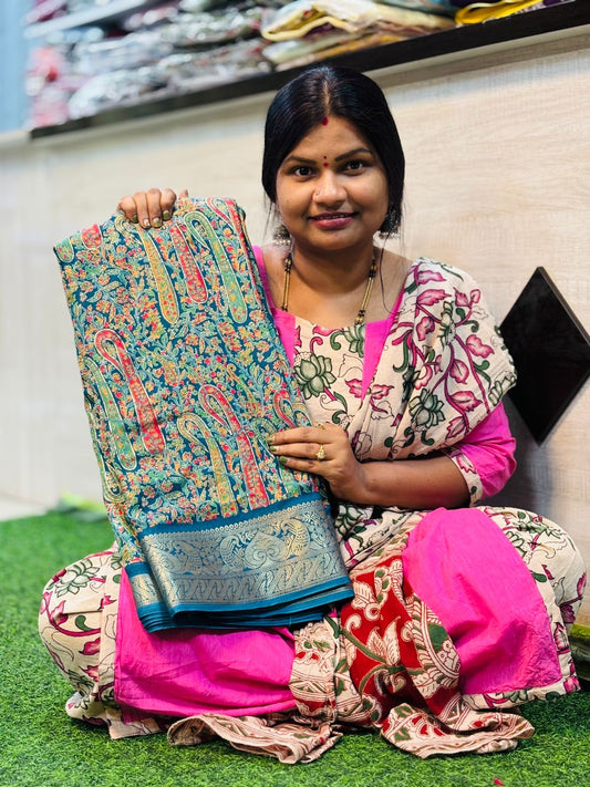 Kashmir Printed Mashmellow Georgettes