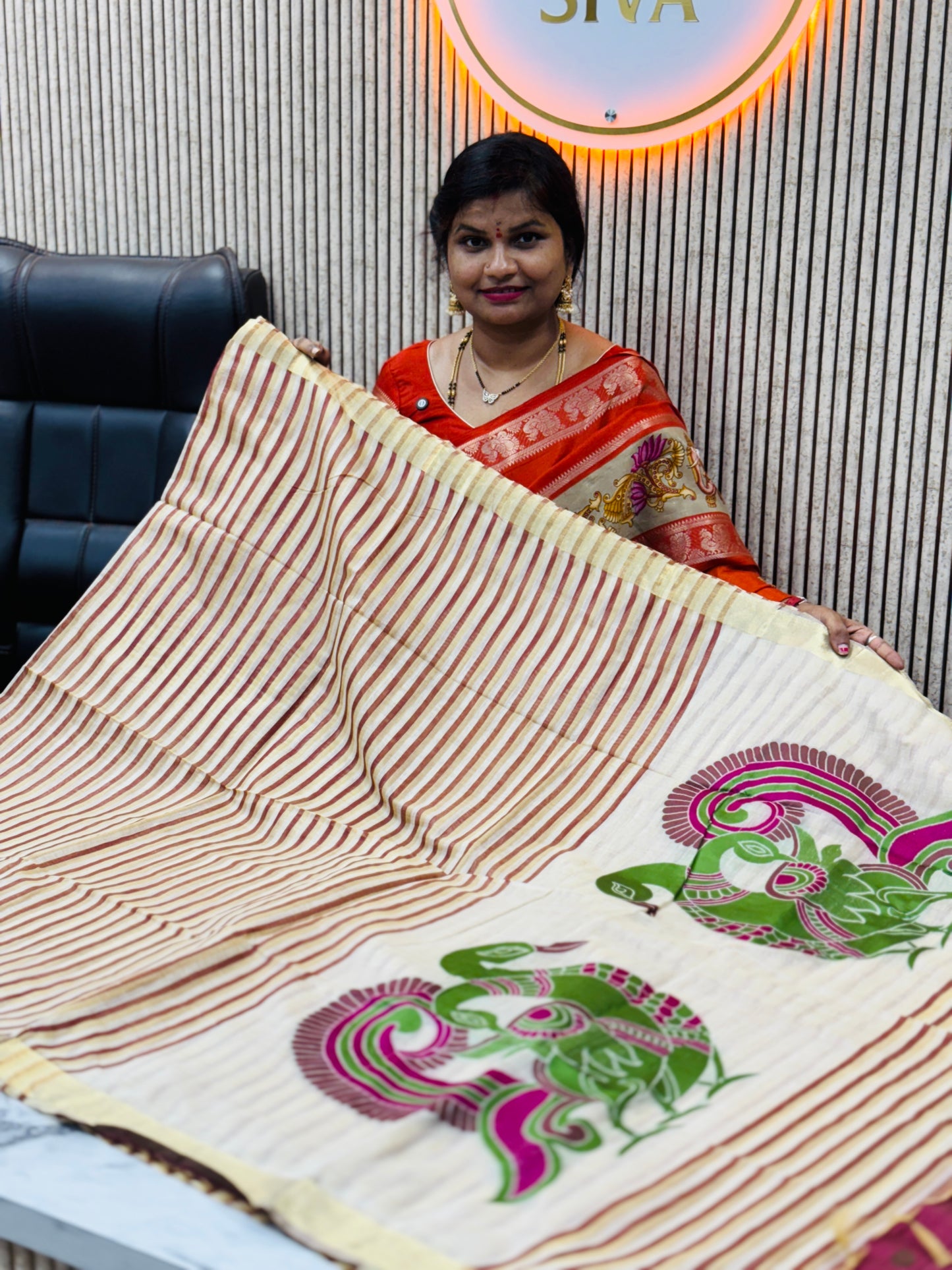 Handloom Lenin jamdani