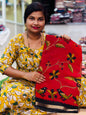 Mangalagiri Kalamkari Maheswari Pattu Saree