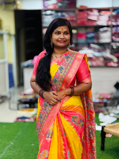 Pochampally Rangkots Sarees