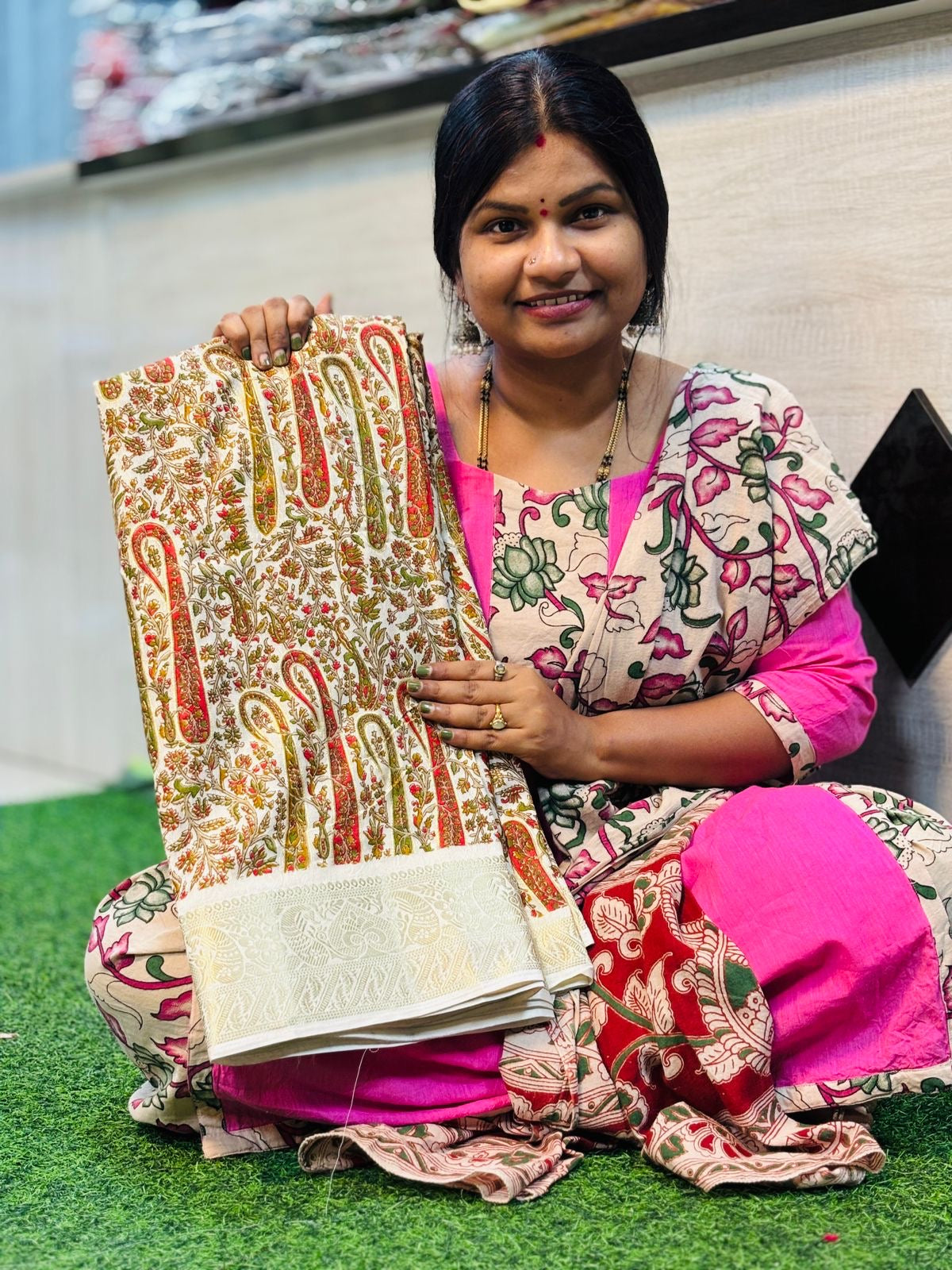 Kashmir Printed Mashmellow Georgettes