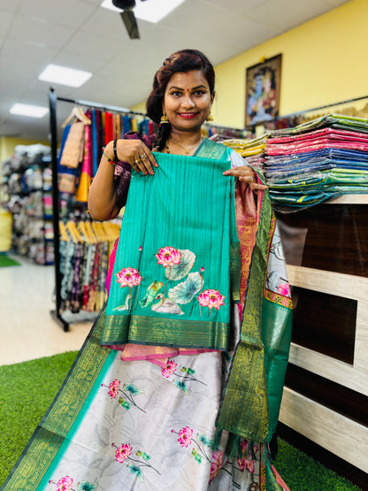 Digital soft silk