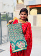 Metallic Georgette Saree