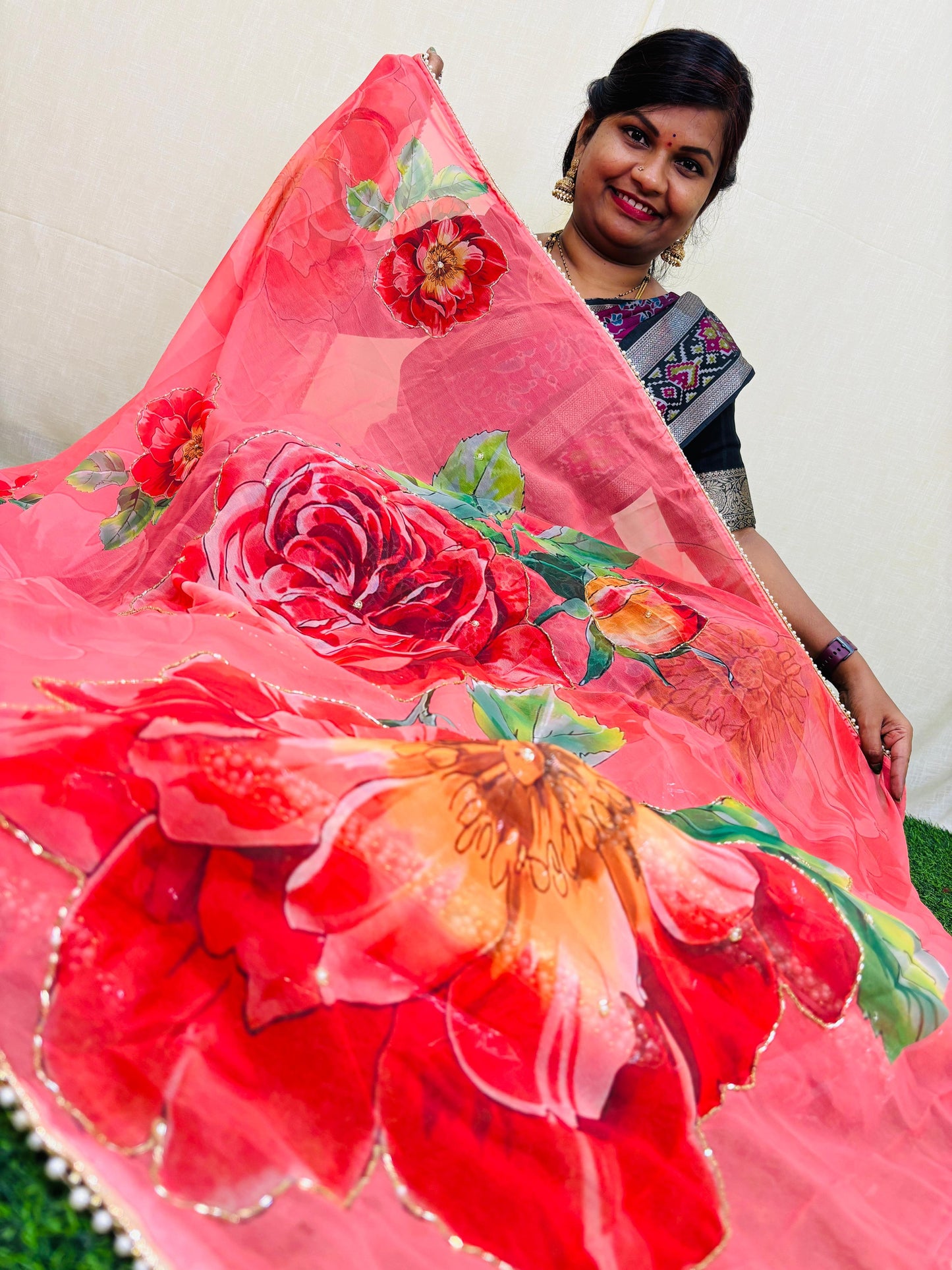 Zardosi Work Chiffons