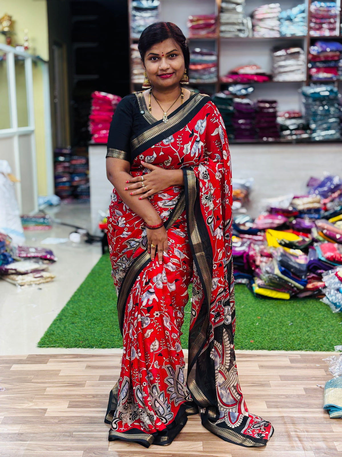 Kalamkari Silk